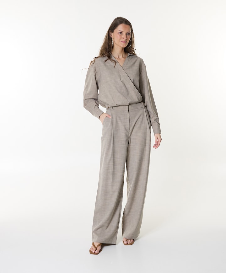 Ozzy dames broek beige