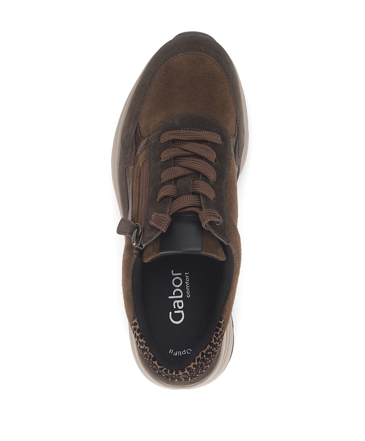 dames sneakers bruin