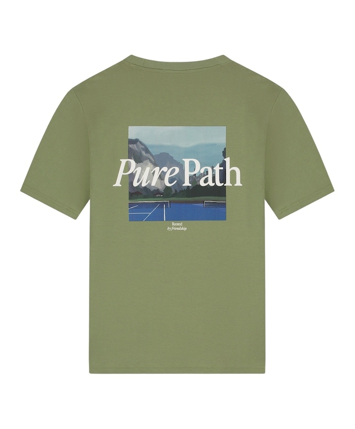 Heren T-shirt groen