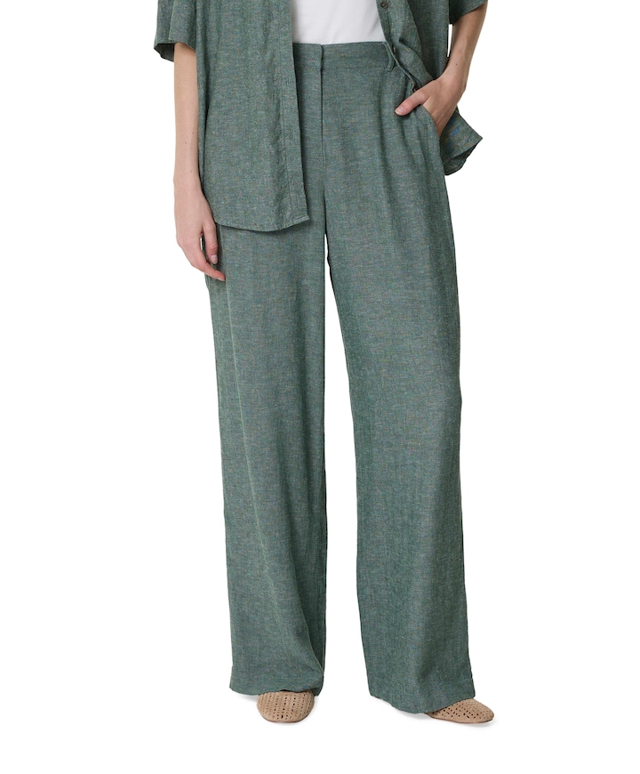 MSCHPennie Ginia HW Pants dames broek groen