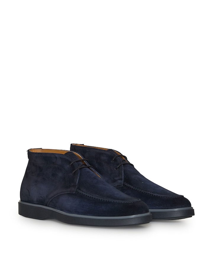heren veterschoenen blauw