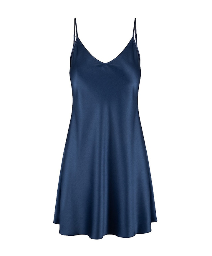 Dames nachthemd blauw