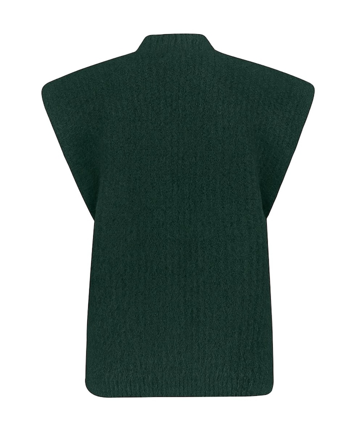 Dames gilet groen