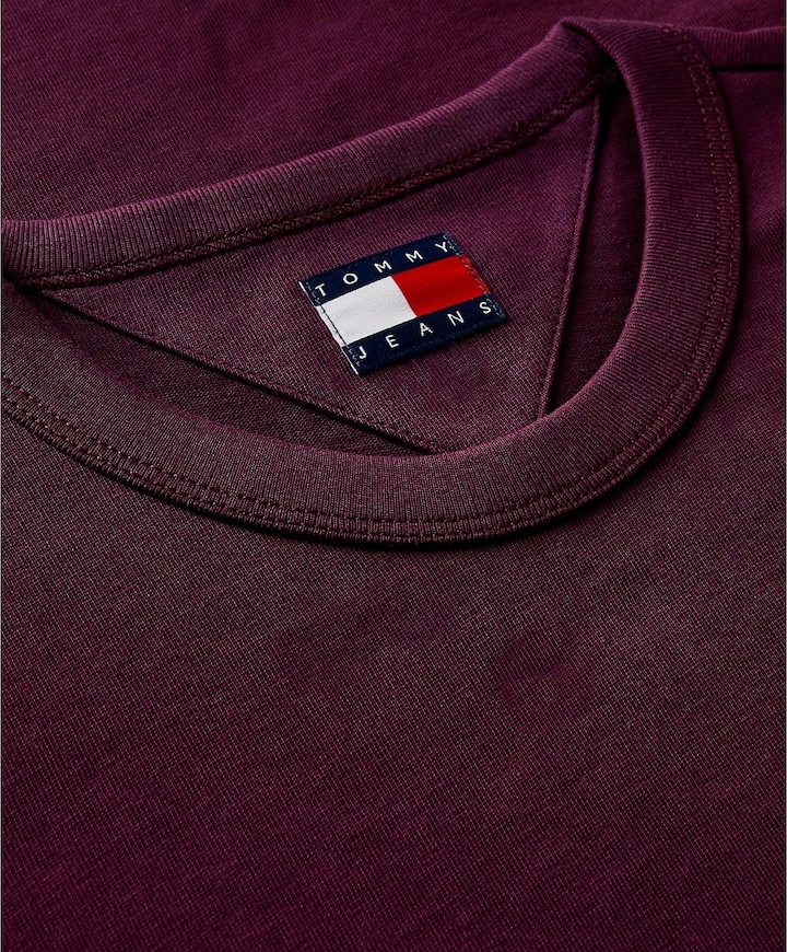 Heren T-shirt bordeaux