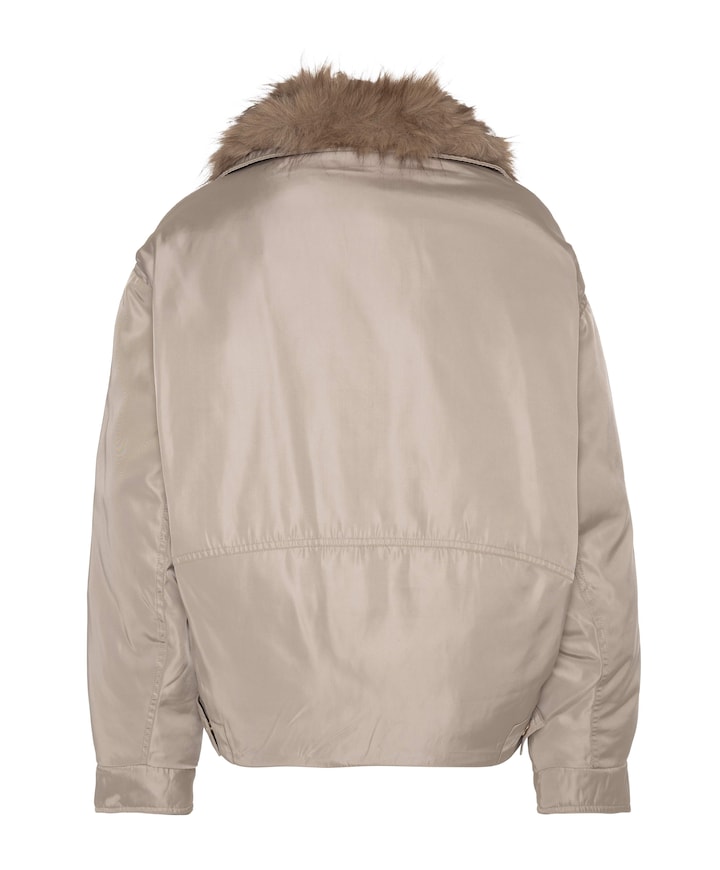 Dames jas beige