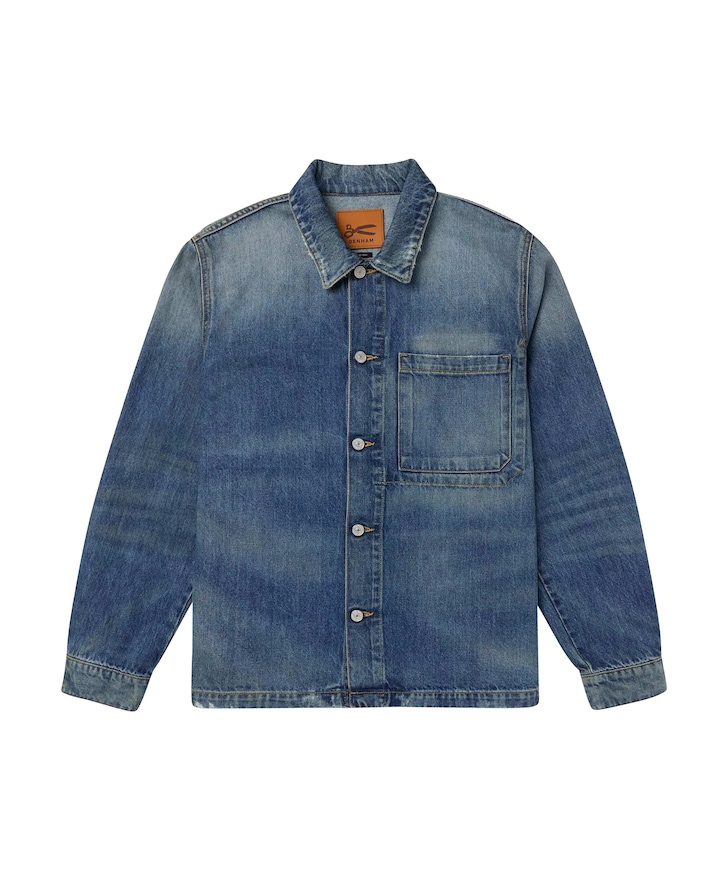 Overshirt blauw