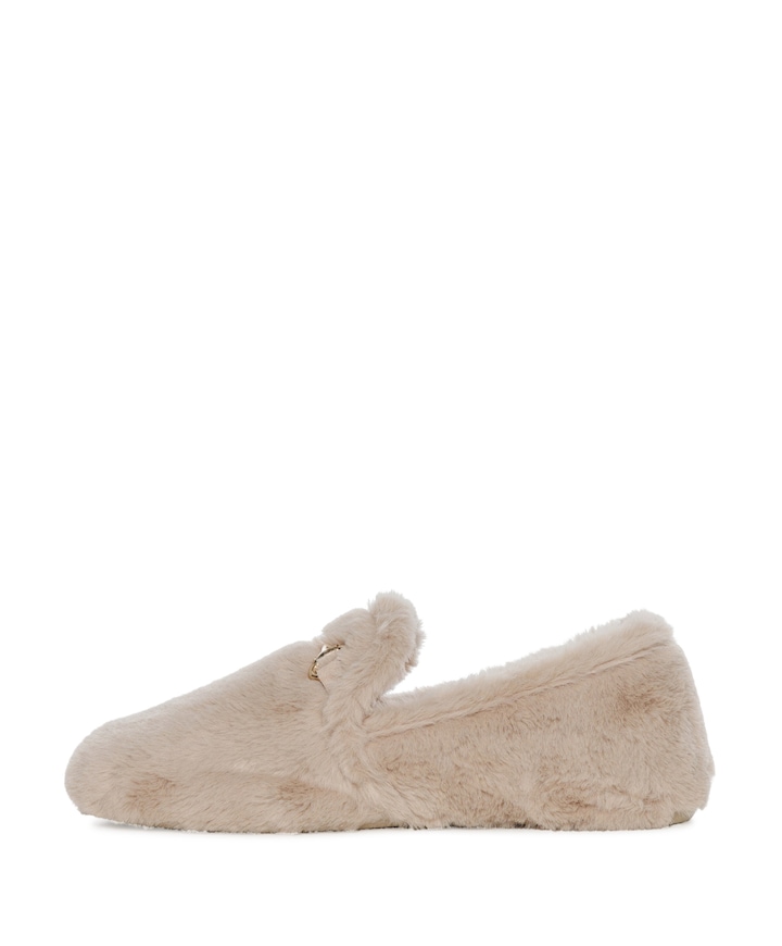Pylaro dames pantoffels beige