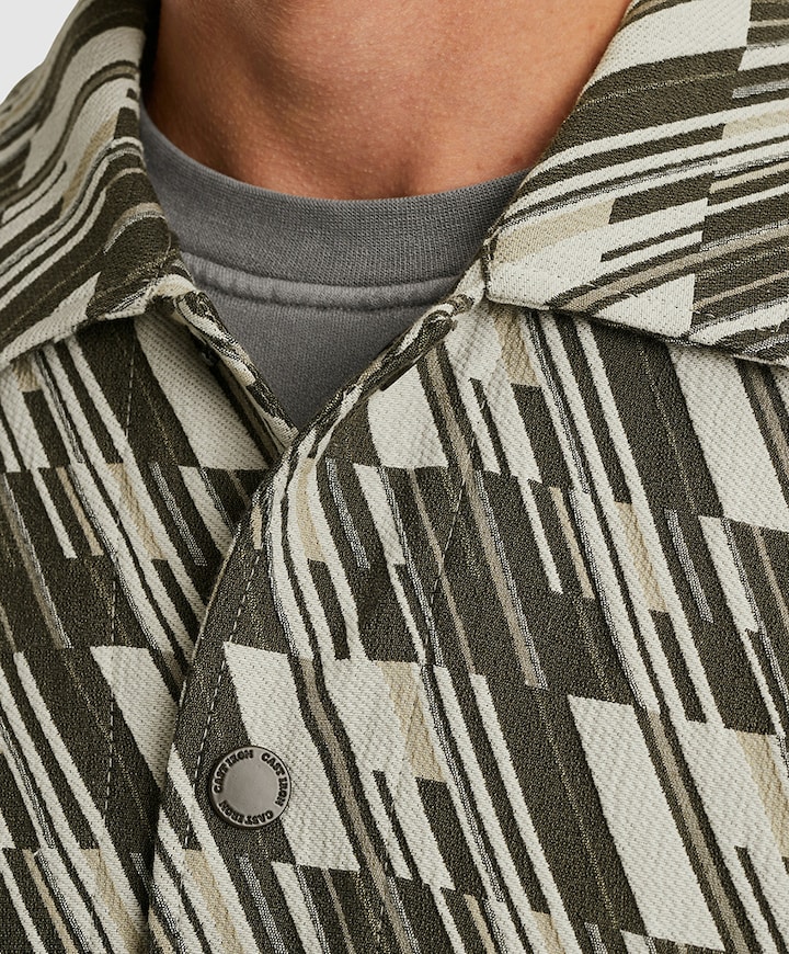 Overhemd lange mouw grijs