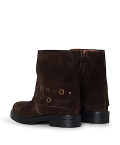 Miles Moxie meisjes enkellaarzen bruin