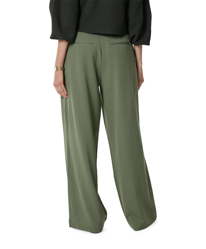 MSCHHenrika HW Pants dames broek groen