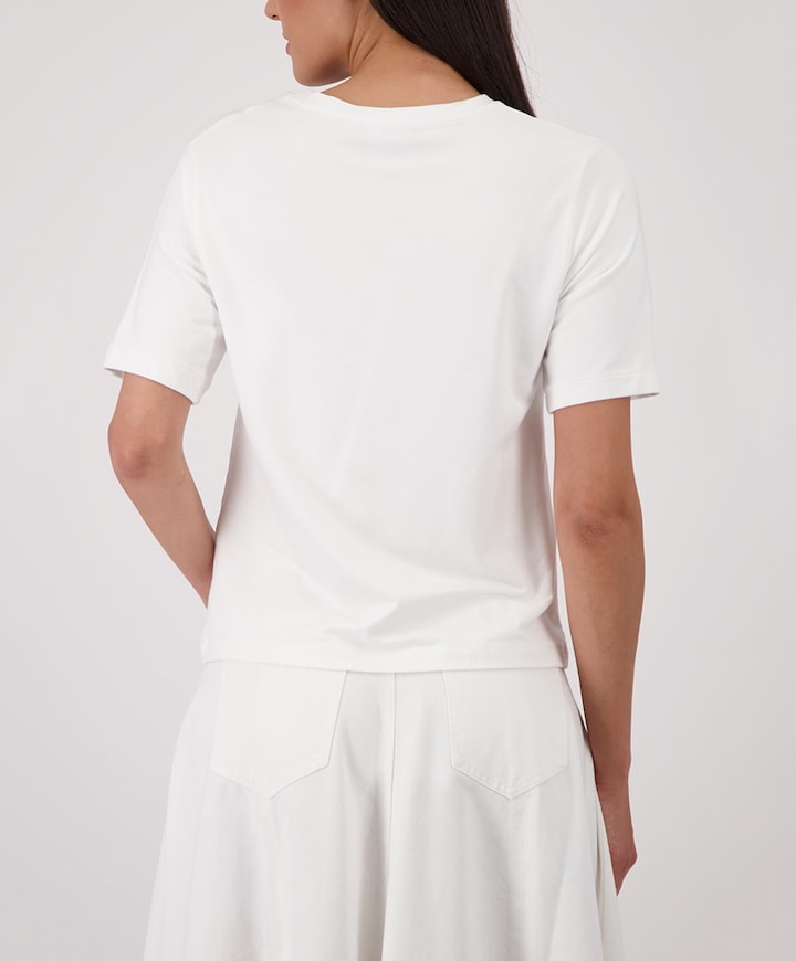 Dames T-shirt ecru