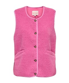 Dames gilet roze