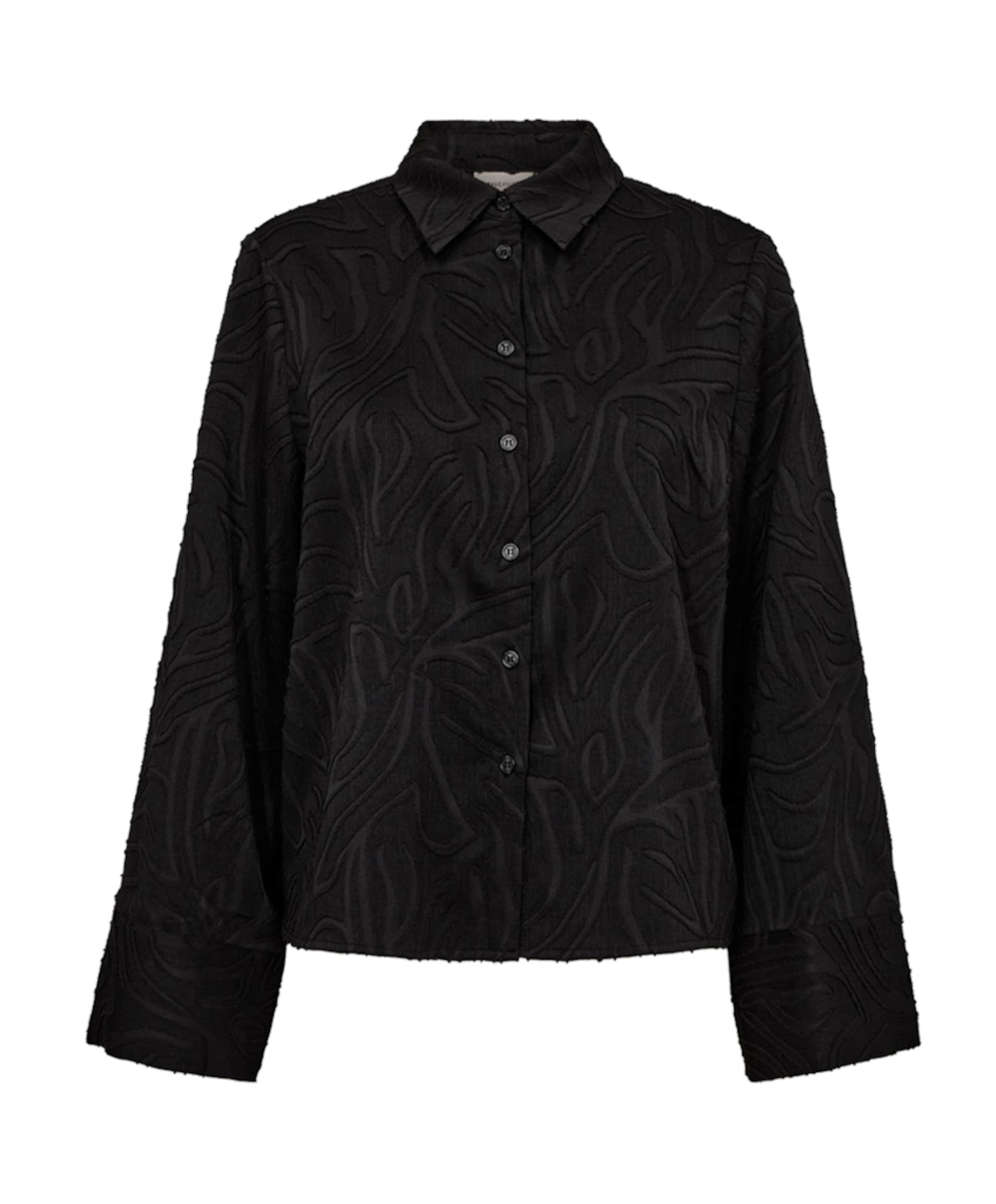 Dames blouse zwart