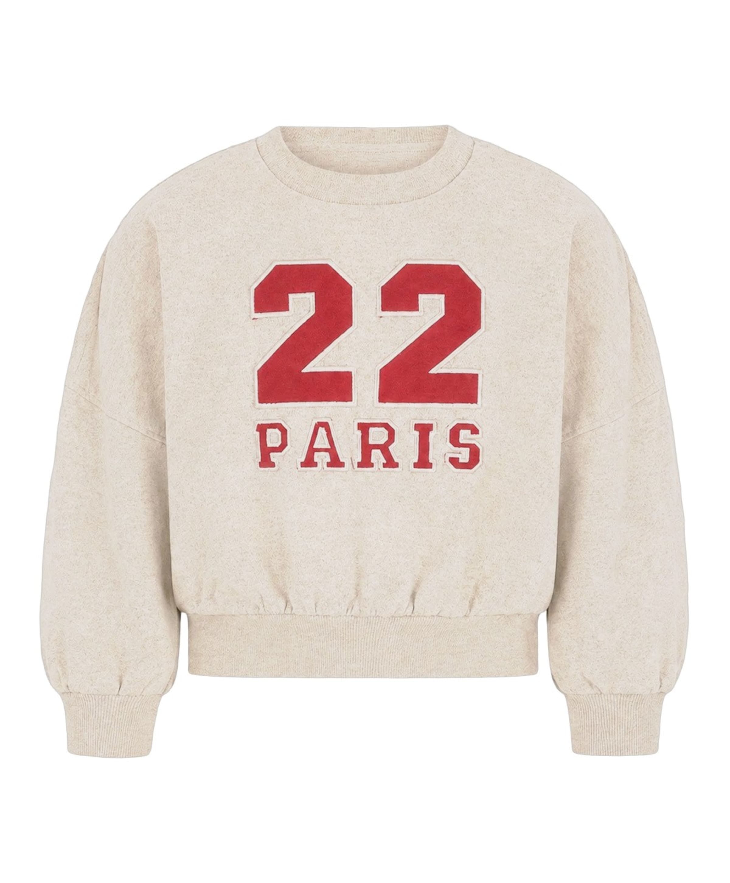 Meisjes sweater beige
