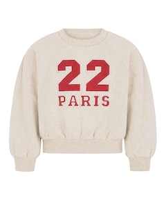 Meisjes sweater beige