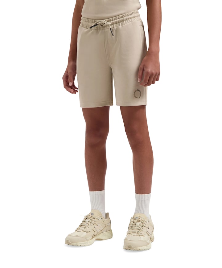 Circle Logo Short jongens korte broek beige