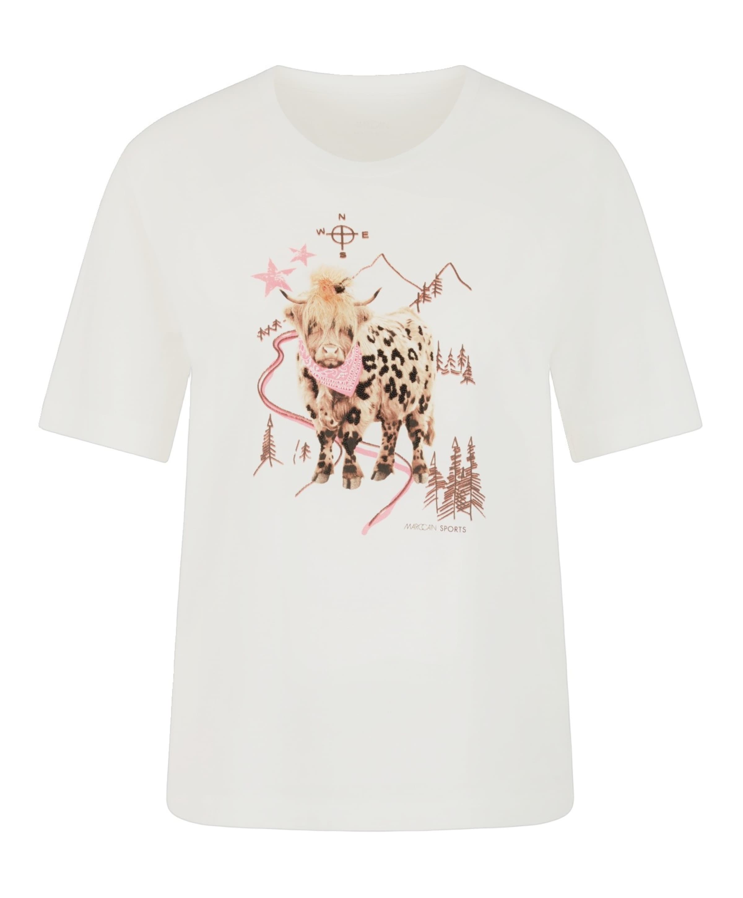 Dames T-shirt ecru