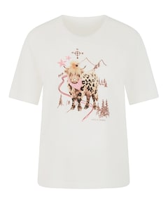 Dames T-shirt ecru