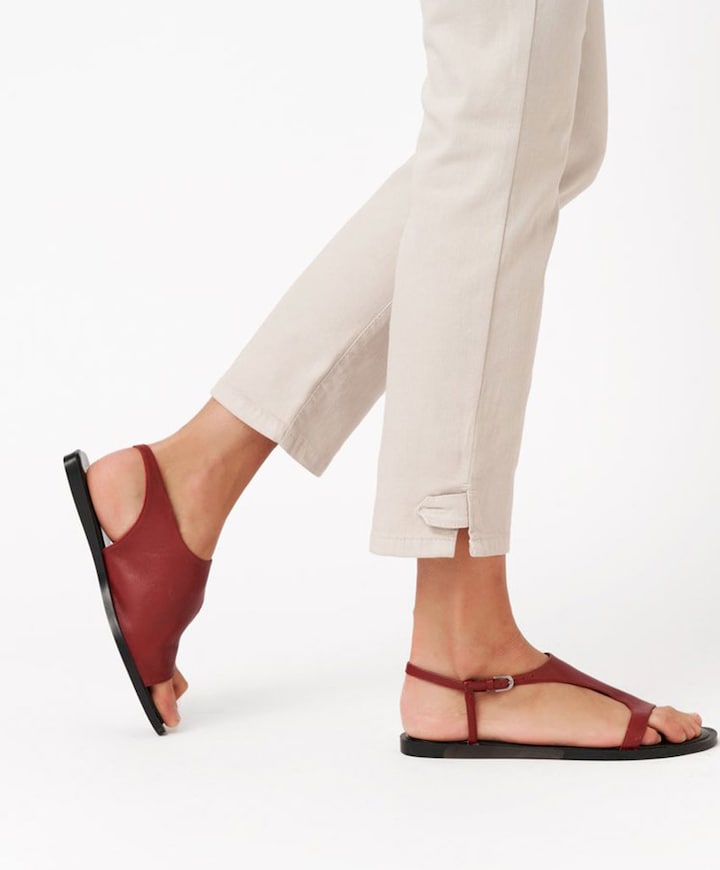 be loved 7/8 dames jeans beige