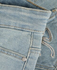 Denim Flared Fit Bow meisjes jeans blauw