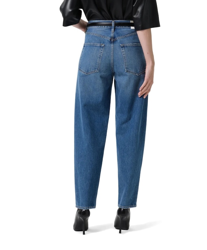 The Taper jean in pastis dames jeans blauw
