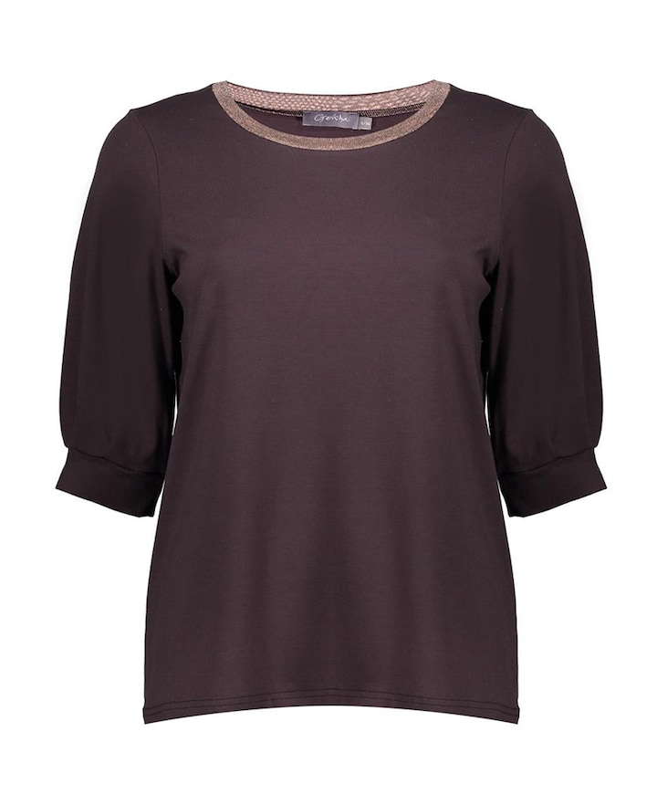 Blouse bruin