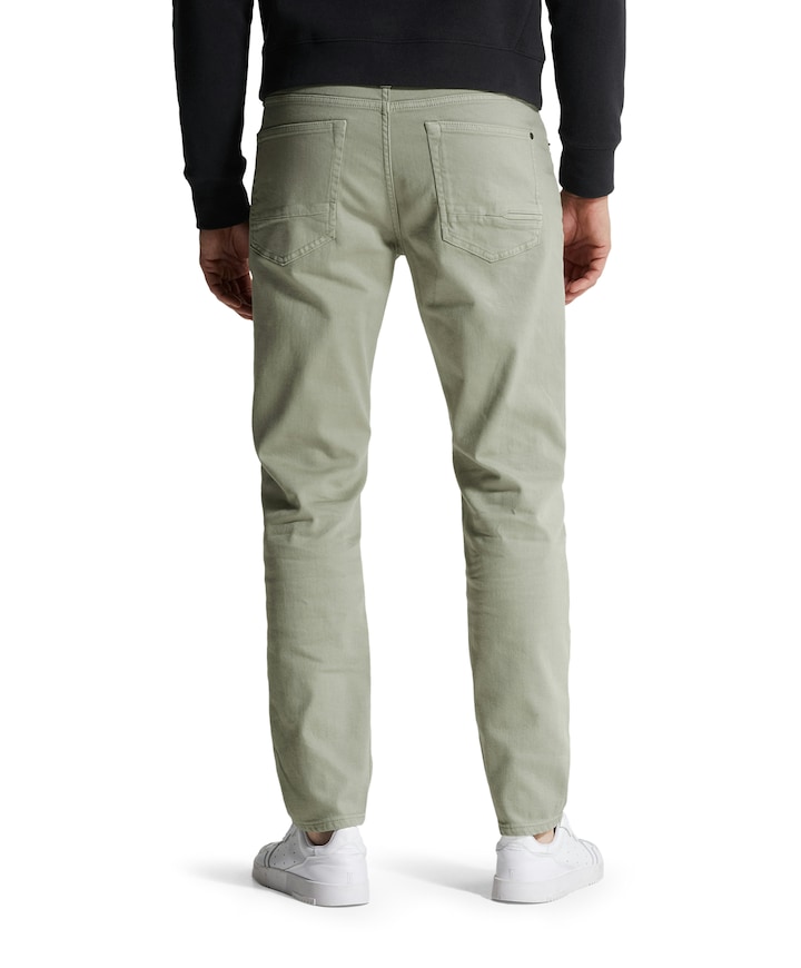 VALVER REGULAR SLUB STRETCH heren jeans groen