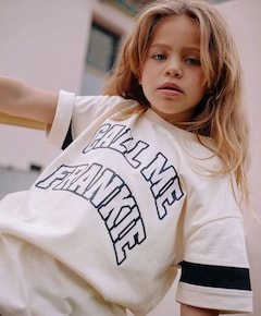 Meisjes t-shirt ecru