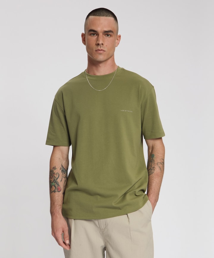 Heren T-shirt groen