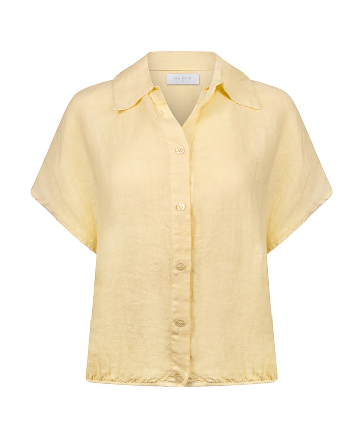 Dames blouse geel