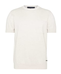 Heren T-shirt beige