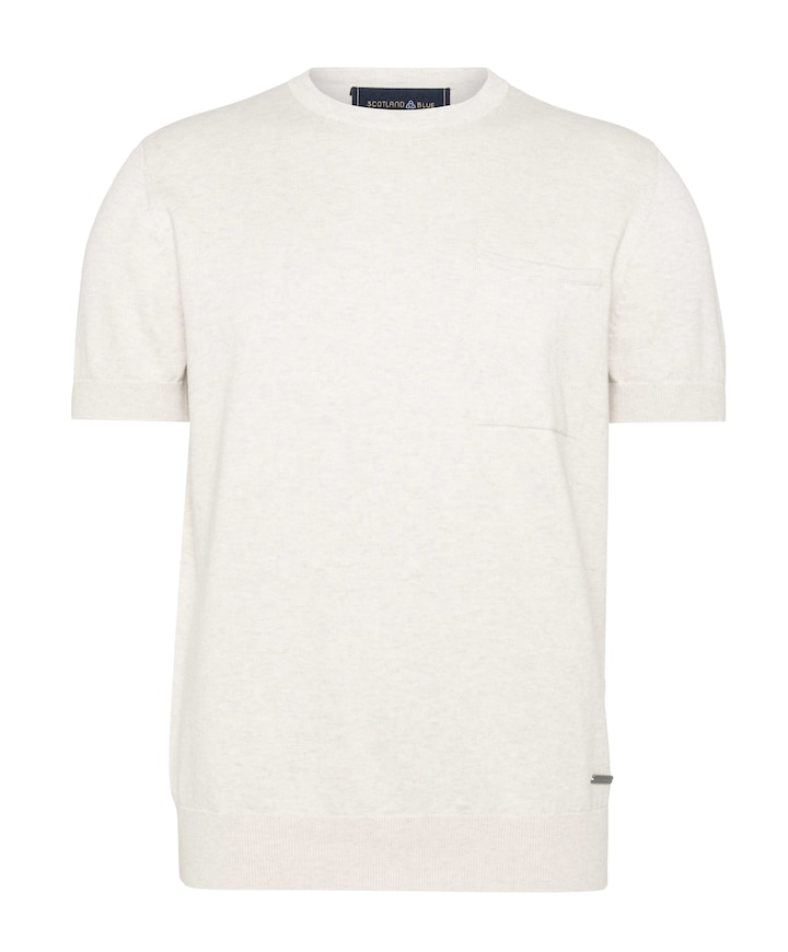 Heren T-shirt beige