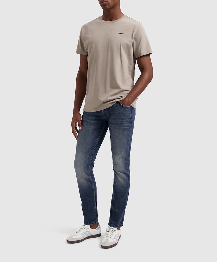 The Ryan slim fit jeans heren jeans blauw
