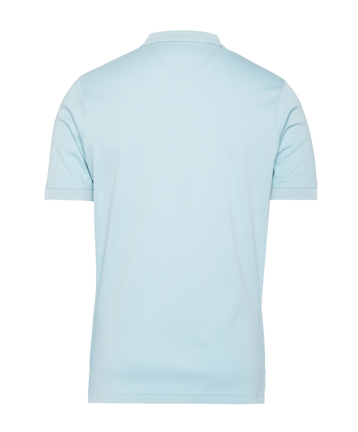 Heren polo blauw
