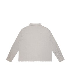 Heren overhemd lange mouw groen