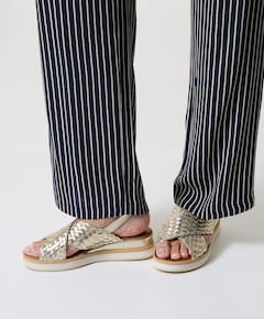 Wies dames sandalen goud