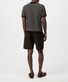 Heren polo bruin