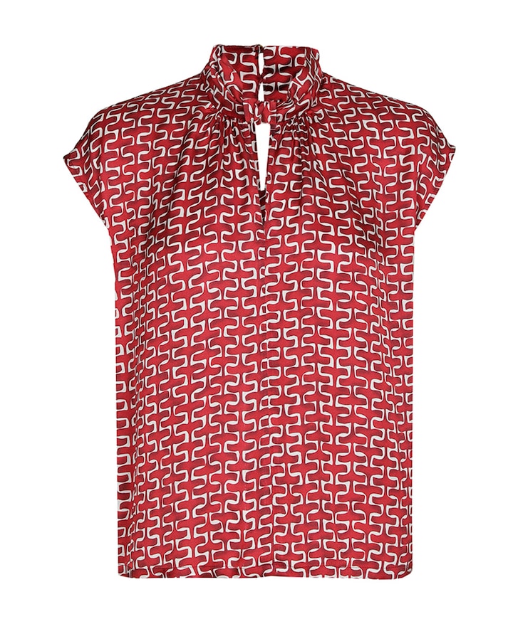Dames top rood