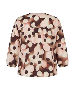 Dames blouse bruin