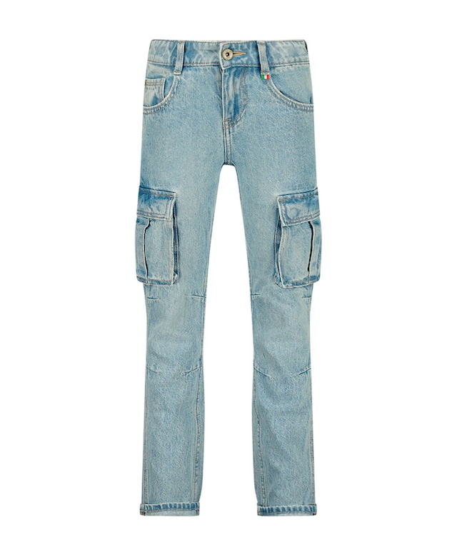 Peppe cargo jeans blauw