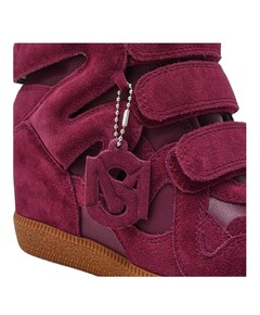 Mavis dames enkellaarzen bordeaux