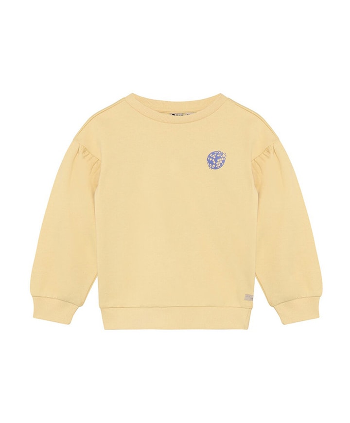Meisjes sweater geel