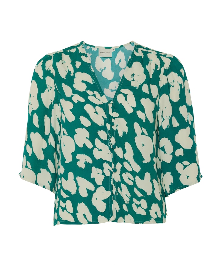 Dames blouse groen