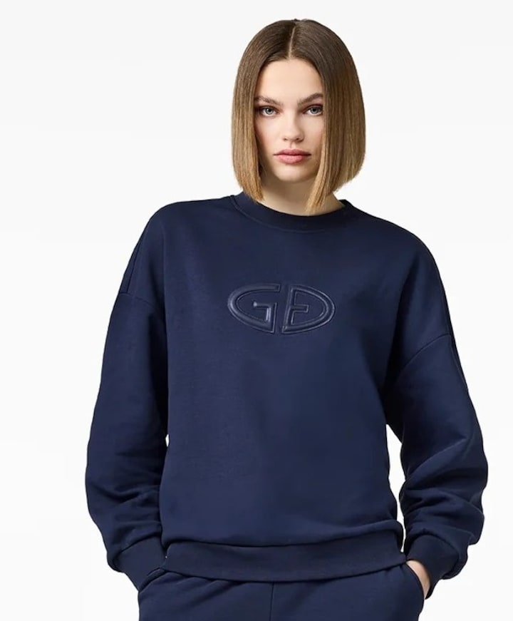 Dames trui blauw