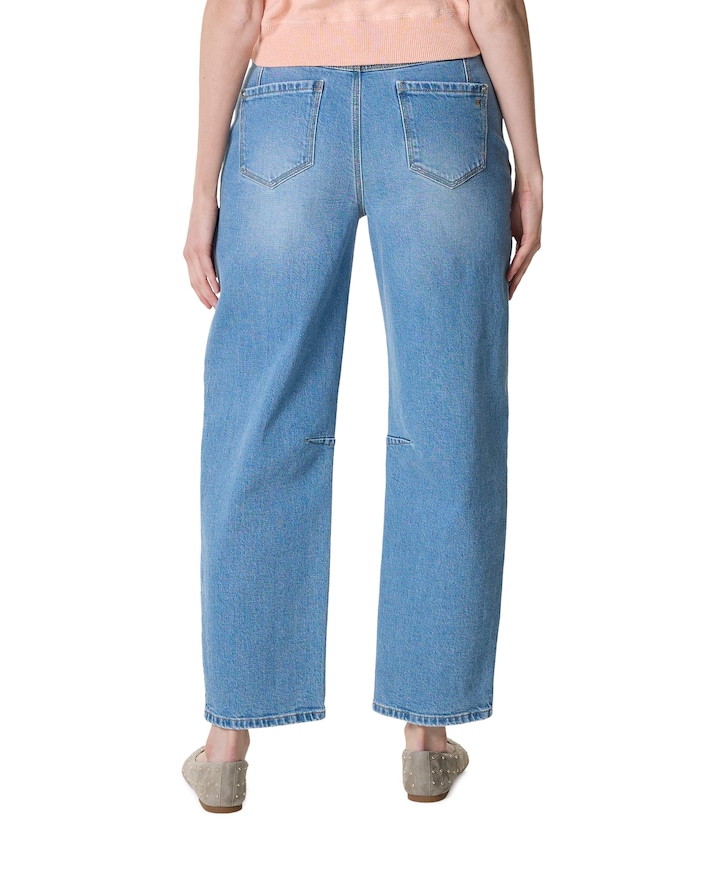 O-Shape Modern dames jeans blauw