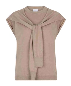 Dames top beige