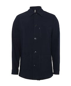 Heren overshirt blauw