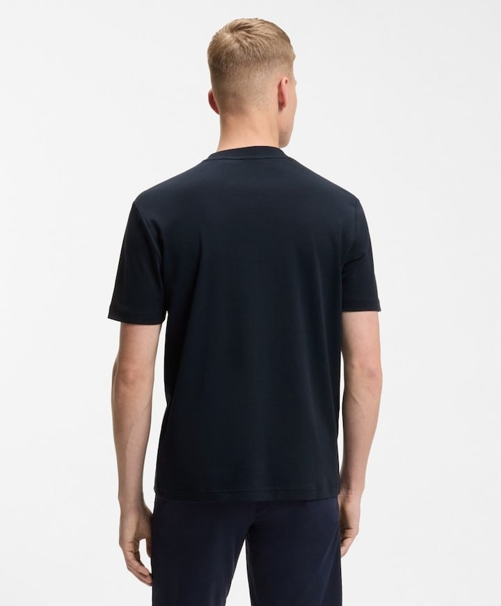 Heren T-shirt blauw