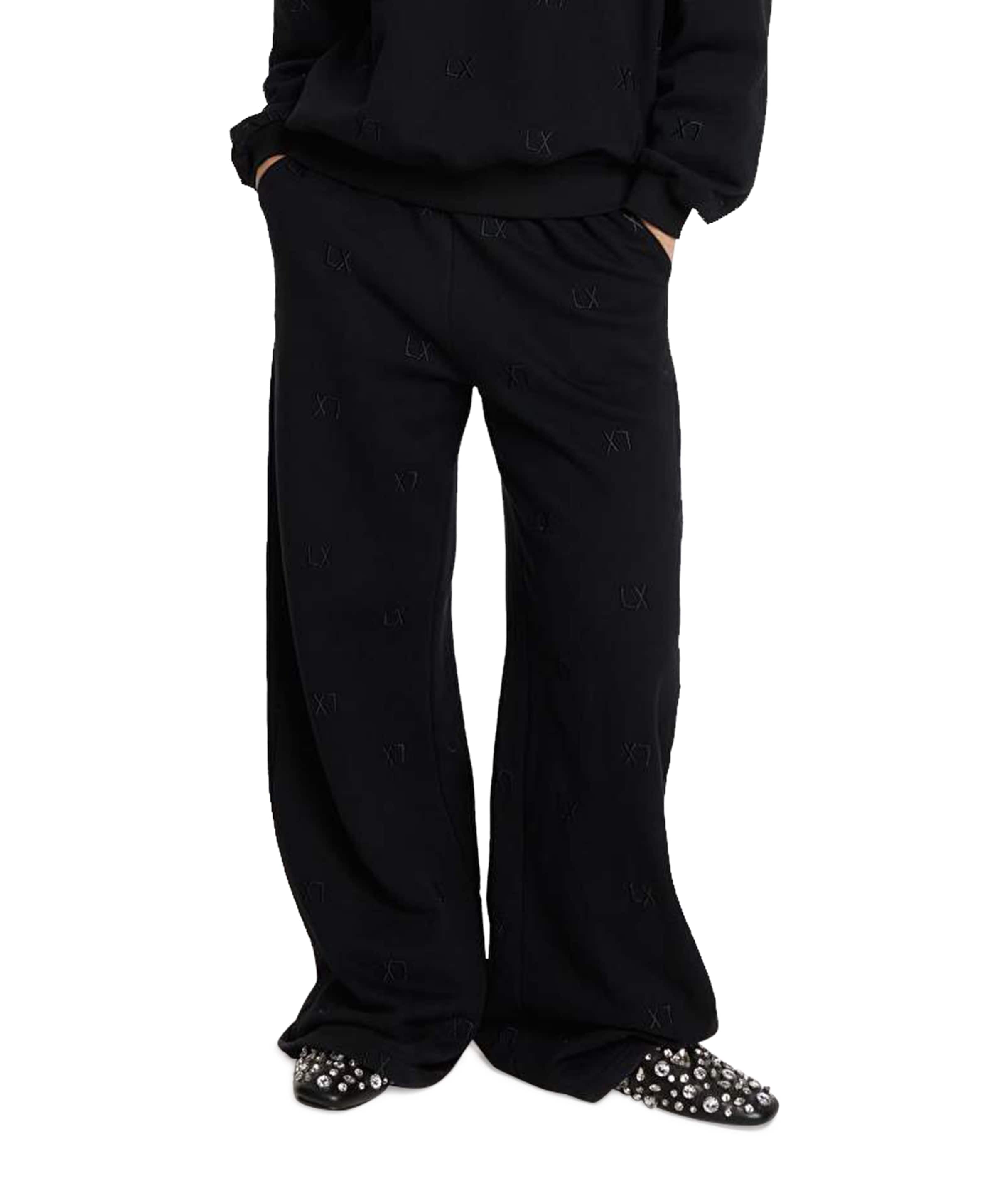 LOGO SWEAT broek zwart