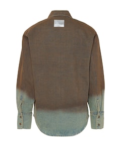 Dames blouse blauw